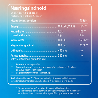 SuperCalm – Hindbær Lemonade