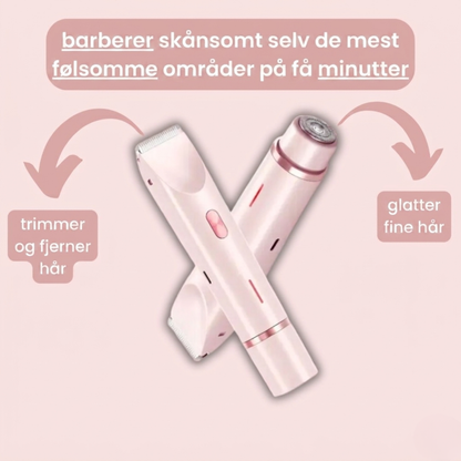 GlowShave™ – 2-i-1 bodyshaver til kvinder