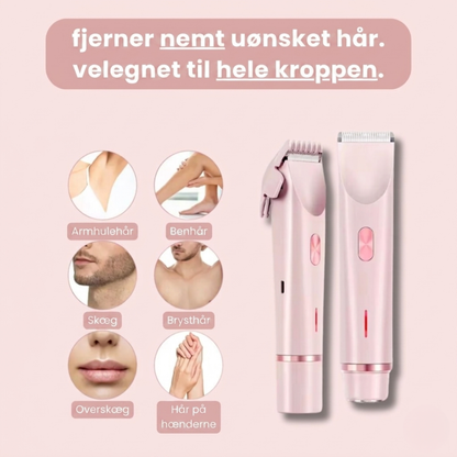 GlowShave™ – 2-i-1 bodyshaver til kvinder