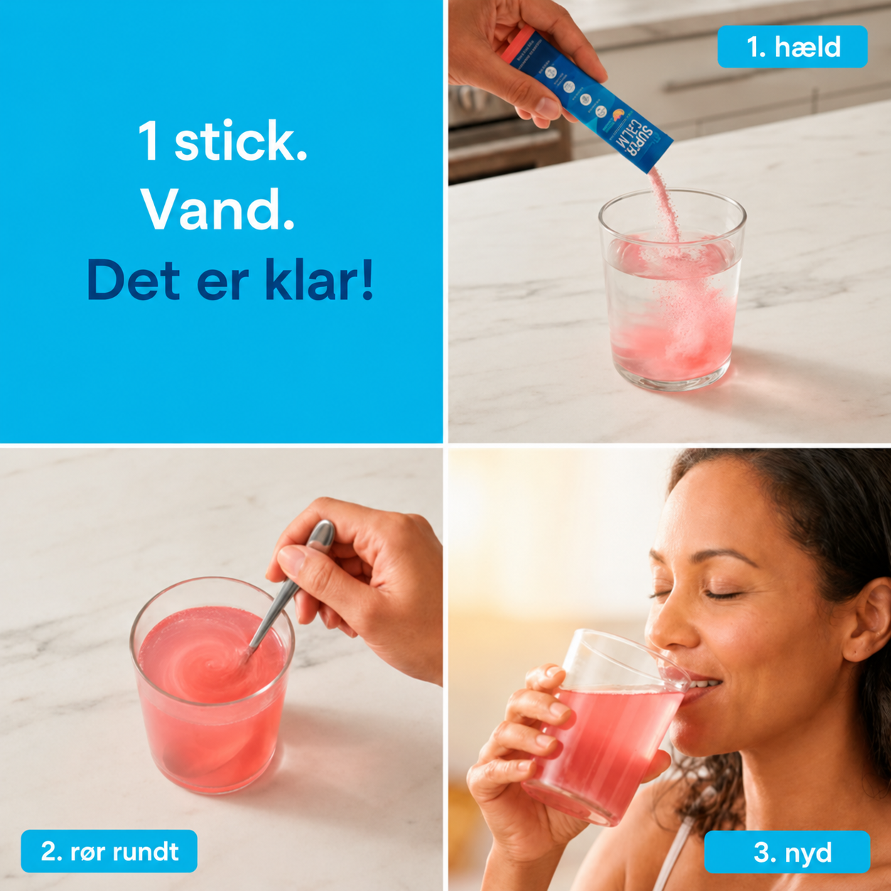 SuperCalm – Hindbær Lemonade