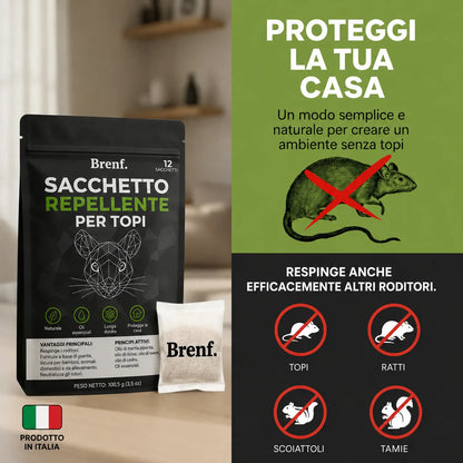 Sacchetti Repellenti per Roditori